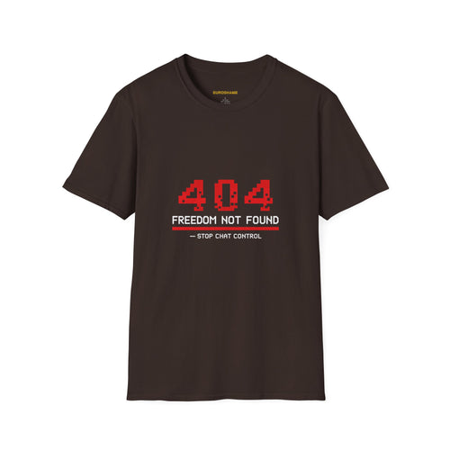 404 Freedom Not Found, frontside graphic T-shirt