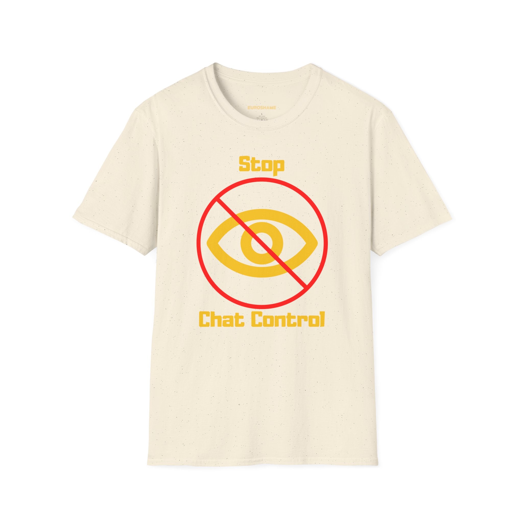 Stop Chat Control, frontside graphic T-Shirt