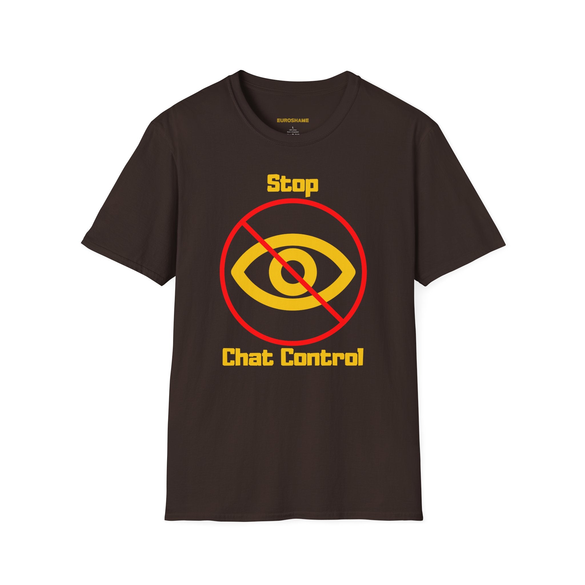 Stop Chat Control, frontside graphic T-Shirt