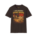 I Am Against Sand Wars, frontside graphic T-Shirt