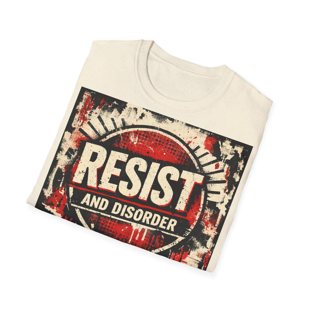 Resist and Disorder, Frontside graphic T-Shirt