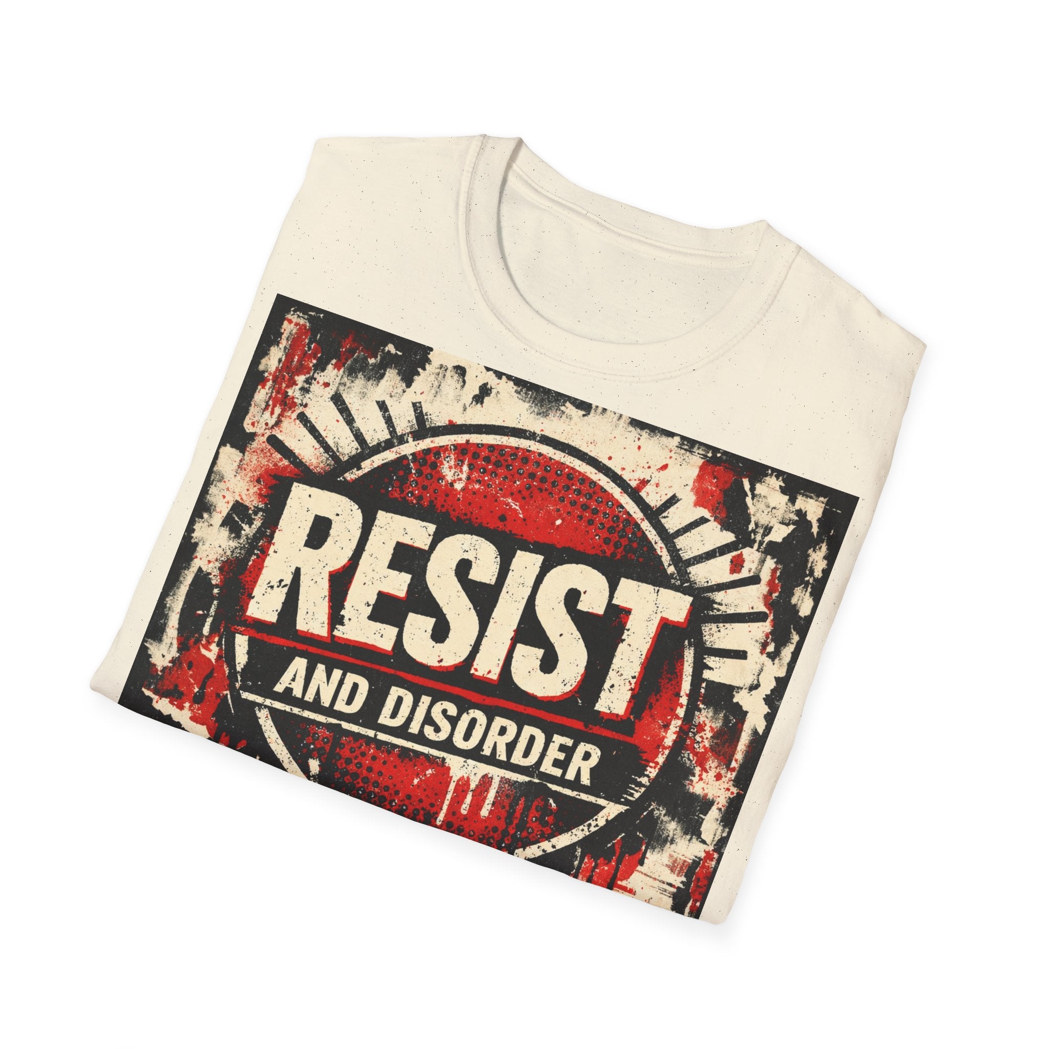 Resist and Disorder, Frontside graphic T-Shirt