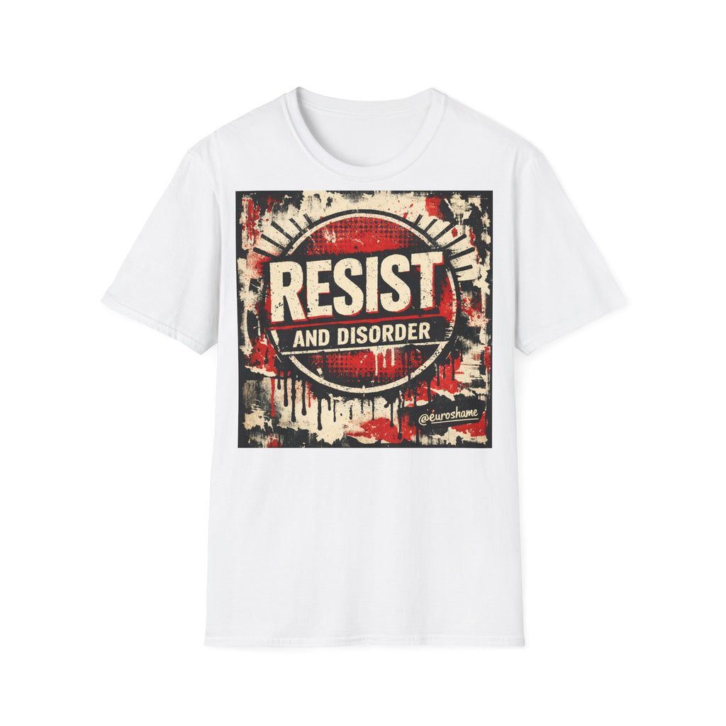 Resist and Disorder, Frontside graphic T-Shirt