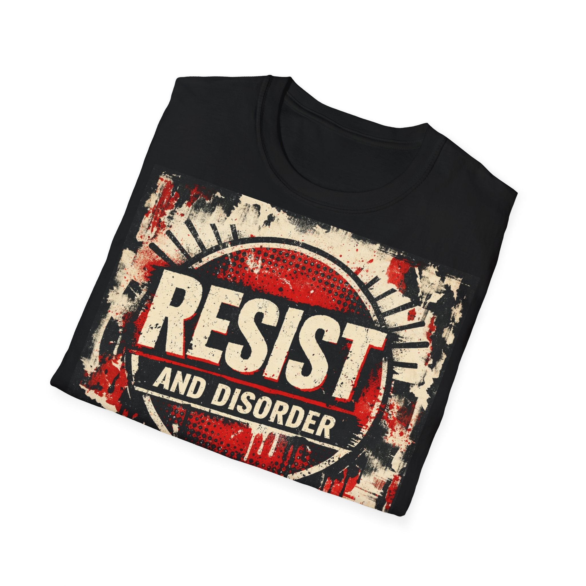 Resist and Disorder, Frontside graphic T-Shirt