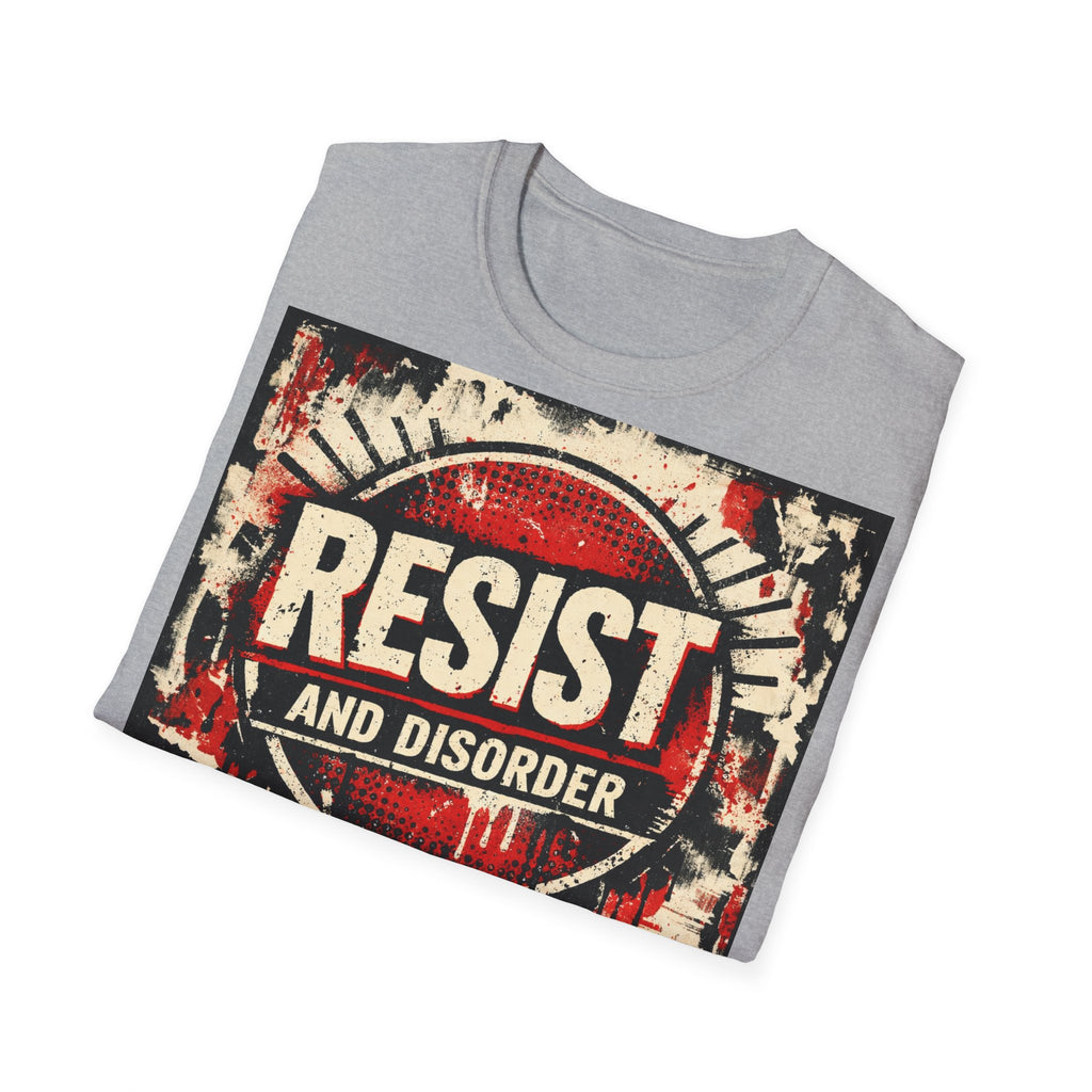 Resist and Disorder, Frontside graphic T-Shirt
