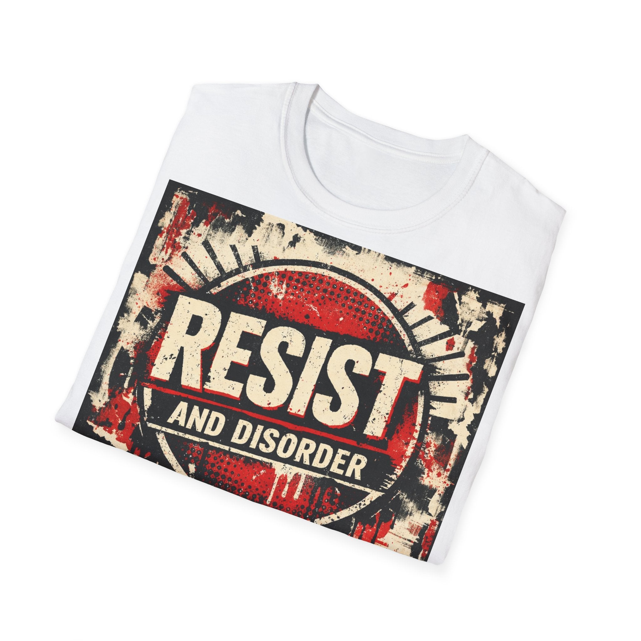 Resist and Disorder, Frontside graphic T-Shirt