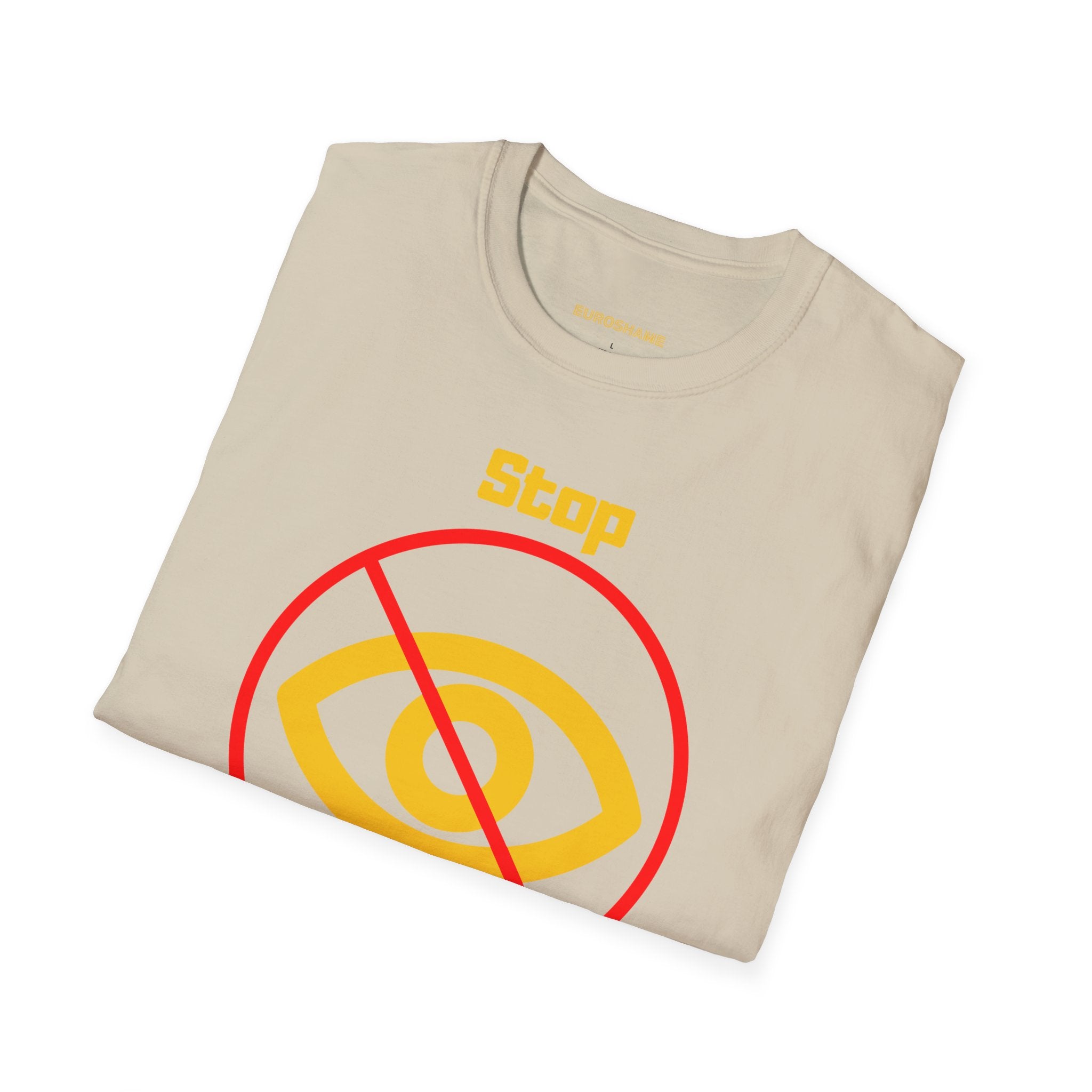 Stop Chat Control, frontside graphic T-Shirt