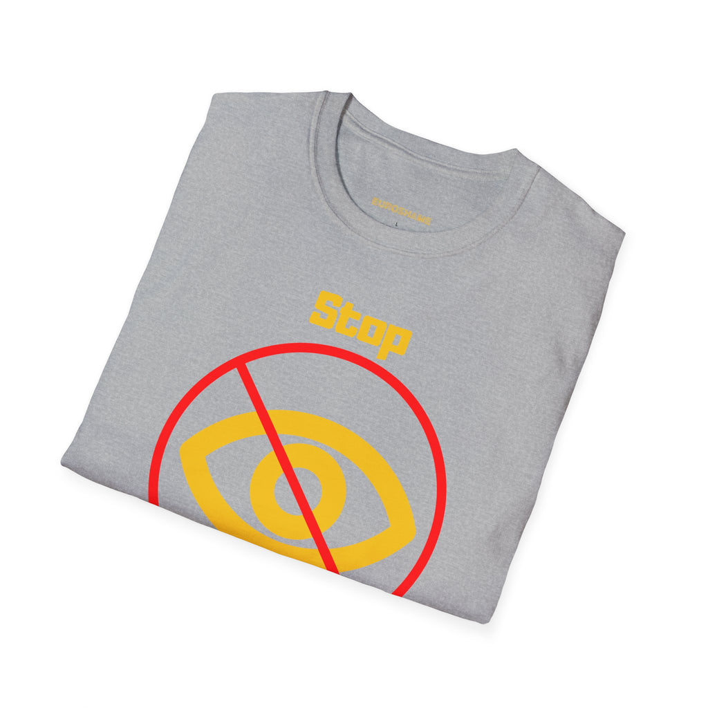 Stop Chat Control, frontside graphic T-Shirt