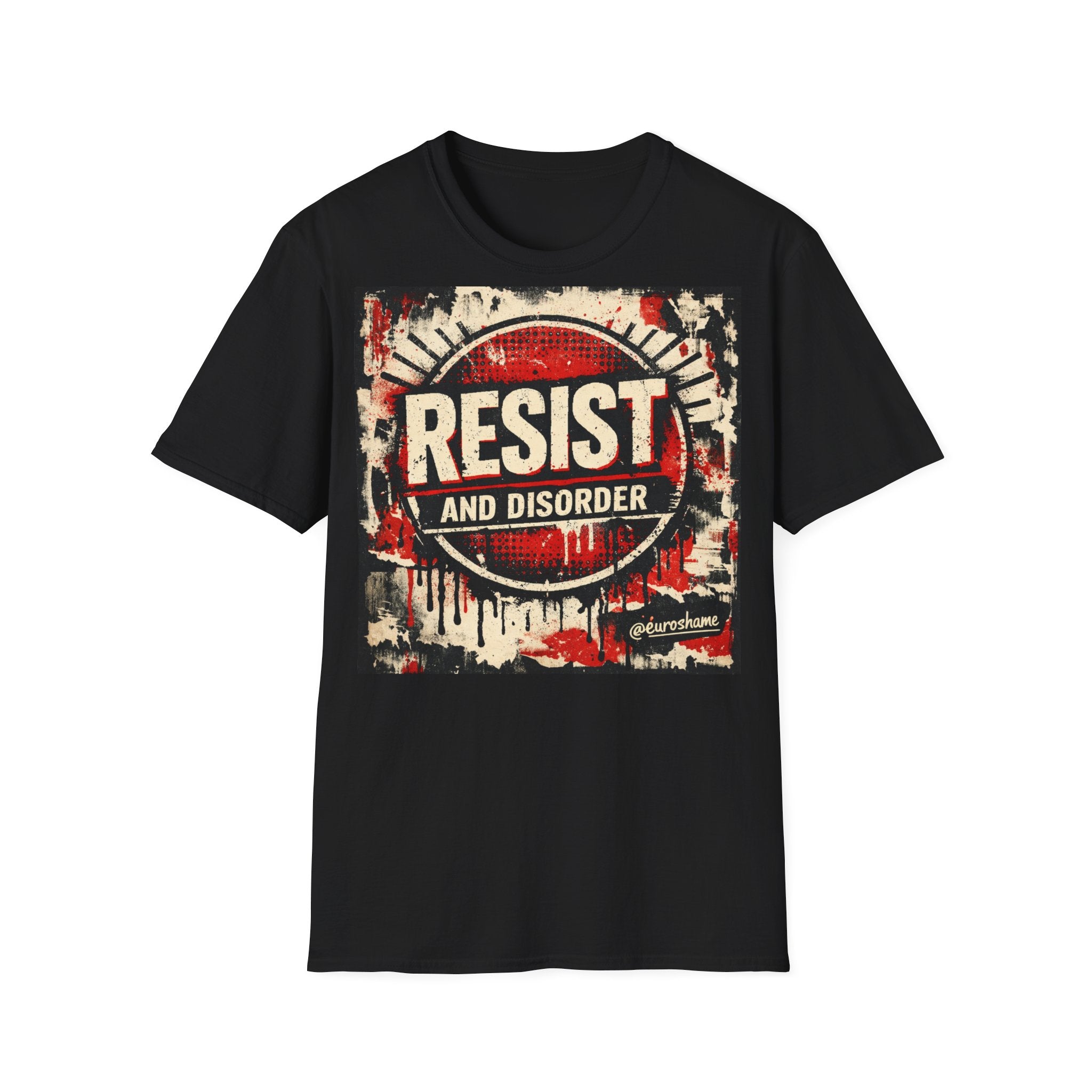 Resist and Disorder, Frontside graphic T-Shirt