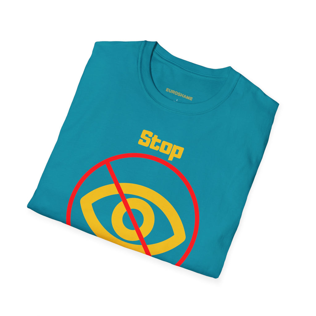 Stop Chat Control, frontside graphic T-Shirt