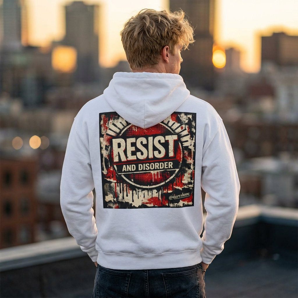 Resist and Disorder Hoodie